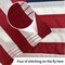 American Yacht Ensign Flag 16x24 inch Embroidered US Yacht Ensign Nautical Boat Flags with 2 Brass Grommets Yacht Marine Boat